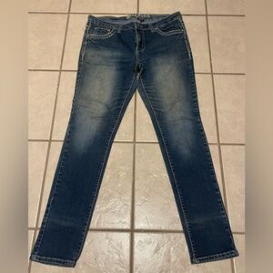 Blue Faith Stylish Indigo Women's Skinny Jeans Size 10